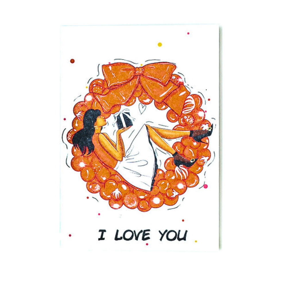 I Love You Greeting Card - Just Because