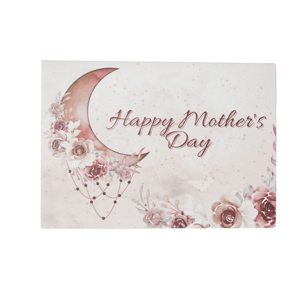Boho Happy Mother's Day Greeting Card - Mother's Day